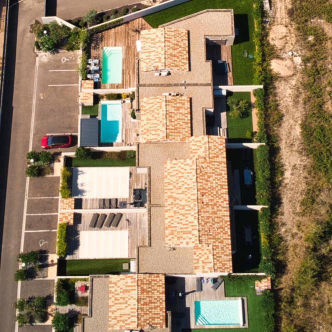 Villa Home Holiday A Cala Rossa Леччи Экстерьер фото